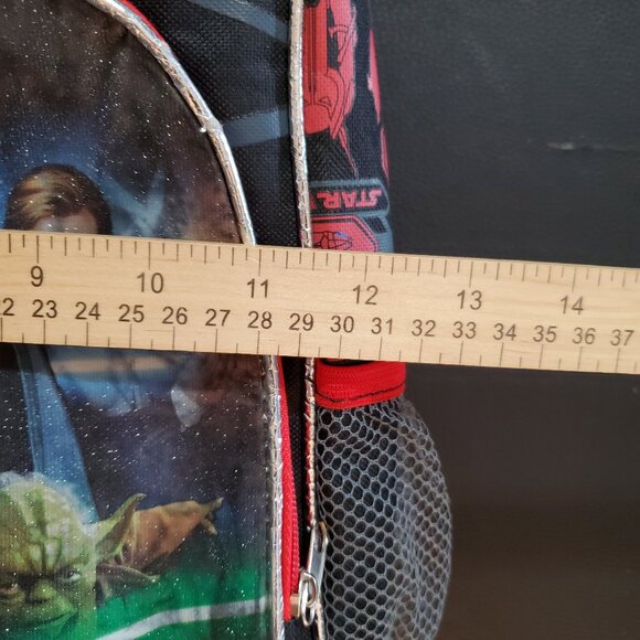 Star Wars Backpack Black Red Kids School - Picture 12 of 12